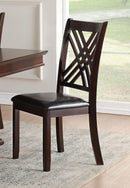 Acme Furniture Katrien Side Chair in Black and Espresso (Set of 2) 71857 - Furniture Now (CA)