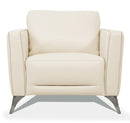 Acme Furniture Malaga Chair in Cream 55007 - Furniture Now (CA)