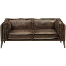 Acme Furniture Porchester Loveseat in Distress Chocolate 52481 - Furniture Now (CA)