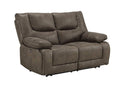 Acme Harumi Power Motion Loveseat in Gray Leather-Aire 54896 - Furniture Now (CA)