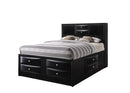 Acme Ireland Full Storage Bed in Black 21620F - Furniture Now (CA)