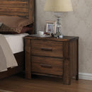 Acme Merrilee 2-Drawer Nightstand in Oak 21683 - Furniture Now (CA)