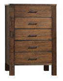 Acme Merrilee 5-Drawer Chest in Oak 21686 - Furniture Now (CA)
