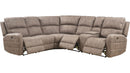 Acme Olwen Power Motion Sectional Sofa in Mocha Nubuck 54590 - Furniture Now (CA)