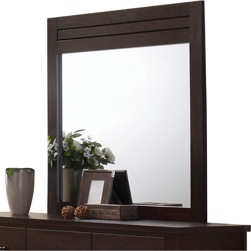 Acme Panang Mirror in Mahogany 23374 - Furniture Now (CA)