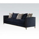 Acme Phaedra Sofa with 5 Pillows in Blue Fabric 52830 - Furniture Now (CA)