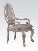 Acme Ragenardus Arm Chair in Antique White (Set of 2) 61283 - Furniture Now (CA)