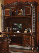 Acme Vendome Bookcase with Intricate Carving Design in Cherry 92128 - Furniture Now (CA)
