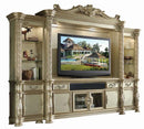 Acme Vendome Entertainment Center in Gold Patina 91310 - Furniture Now (CA)