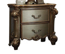 Acme Vendome Nightstand in Gold Patina 23003 - Furniture Now (CA)