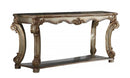 Acme Vendome Sofa Table in Gold Patina 83002 - Furniture Now (CA)