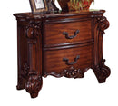 Acme Vendome Traditional Two Drawer Nightstand in Cherry 22003 CLOSEOUT - Furniture Now (CA)