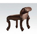 Acme Vendome Vanity Stool in Cherry 22010 - Furniture Now (CA)