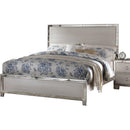 Acme Voeville King Panel Bed in Platinum 24837EK - Furniture Now (CA)