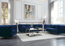 Atronia Blue Fabric Sofa - Furniture Now (CA)