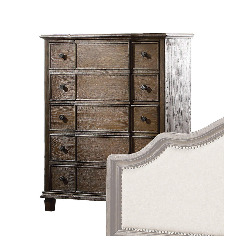 Baudouin Weathered Oak Chest - Furniture Now (CA)