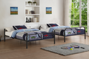 Bristol Gunmetal Bunk Bed (Full/Full) - Furniture Now (CA)