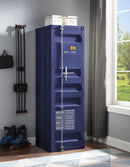 Cargo Blue Wardrobe (Single Door) - Furniture Now (CA)