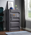 Cargo Gunmetal Chest (Single Door) - Furniture Now (CA)