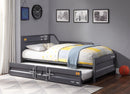 Cargo Gunmetal Daybed & Trundle (Twin Size) - Furniture Now (CA)