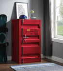 Cargo Red Chest (Single Door) - Furniture Now (CA)