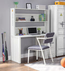 Cargo White Desk & Hutch - Furniture Now (CA)