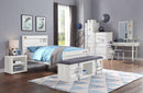 Cargo White Twin Bed - Furniture Now (CA)