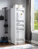 Cargo White Wardrobe (Single Door) - Furniture Now (CA)
