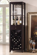 Casey Wenge Wine Cabinet - Furniture Now (CA)