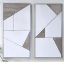 Chafik Mirrored, Chrome & Accent Mirror (Wall) - Furniture Now (CA)