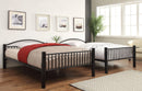 Cayelynn Black Bunk Bed (Full/Full) - Furniture Now (CA)