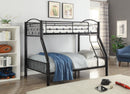 Cayelynn Black Bunk Bed (Twin/Full) - Furniture Now (CA)