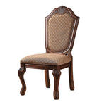 Chateau De Ville Fabric & Cherry Side Chair - Furniture Now (CA)