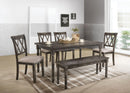 Claudia II Weathered Gray Dining Table - Furniture Now (CA)