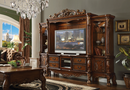 Dresden Cherry Oak Entertainment Center (Side Piers & Bridge) - Furniture Now (CA)
