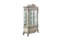 Dresden Vintage Bone White Curio Cabinet - Furniture Now (CA)