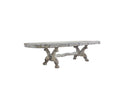 Dresden Vintage Bone White Dining Table (108"L) - Furniture Now (CA)