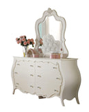 Edalene Pearl White Mirror - Furniture Now (CA)