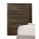 Elettra Rustic Walnut Chest - Furniture Now (CA)