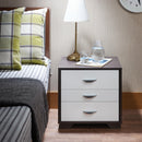 Eloy White & Black Accent Table - Furniture Now (CA)