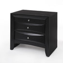 Ireland Black Nightstand - Furniture Now (CA)