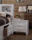Ireland White Nightstand - Furniture Now (CA)