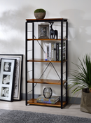 Jurgen Oak & Black Bookshelf - Furniture Now (CA)