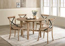 Kendric Rustic Oak Dining Table - Furniture Now (CA)