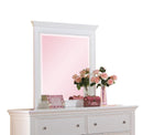 Lacey White Mirror - Furniture Now (CA)