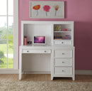 Lacey White Computer Desk - Furniture Now (CA)