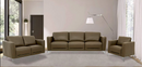 Malaga Taupe Leather Sofa - Furniture Now (CA)