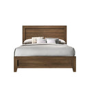 Miquell - Queen Bed - Brown, Light - 84" - Furniture Now (CA)