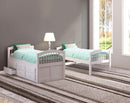Micah White Bunk Bed & Trundle (Twin/Twin) - Furniture Now (CA)