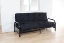Nabila Black Full Futon Mattress, 6"H - Furniture Now (CA)